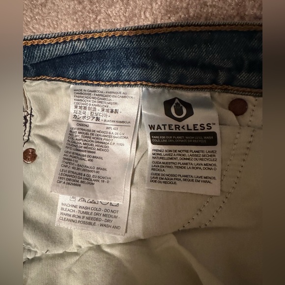 Levi's Wedgie jeans - Picture 8 of 9